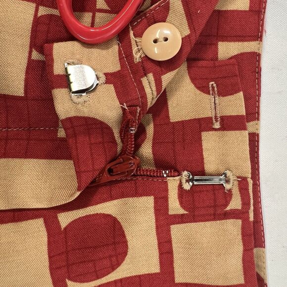 Talbots Petites Pure Silk Pants Polka Dot Size 16 - Picture 15 of 15